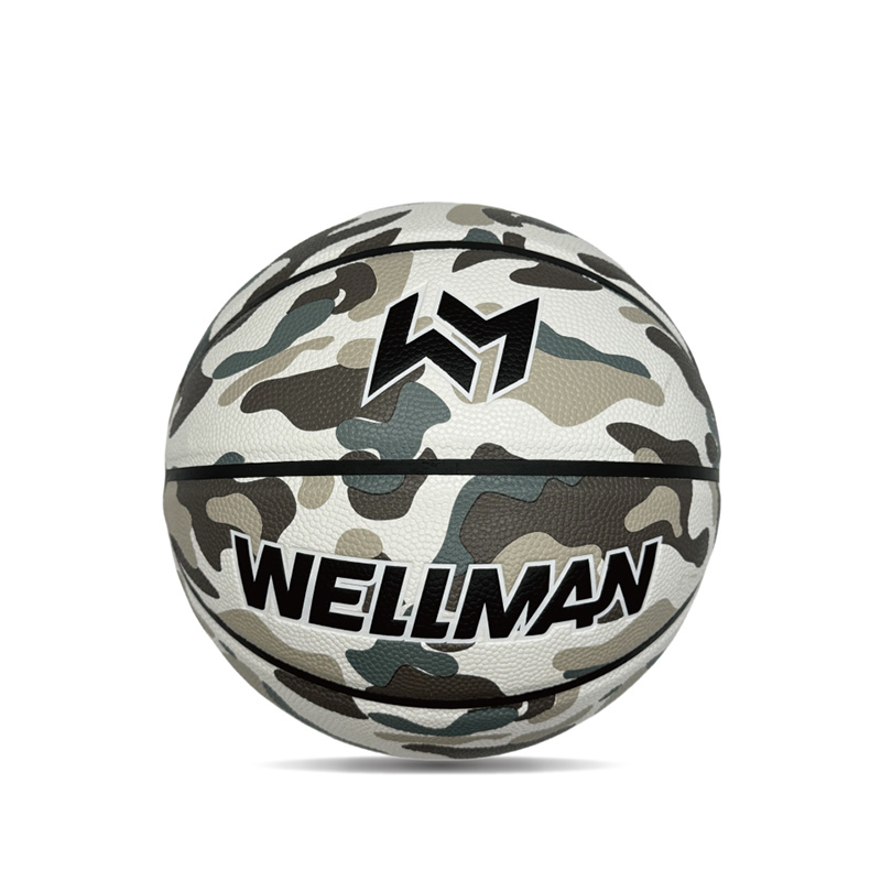 Higroscopicitate interioară/exterioară PU PU colorat minge de baschet sportiv imprimat
