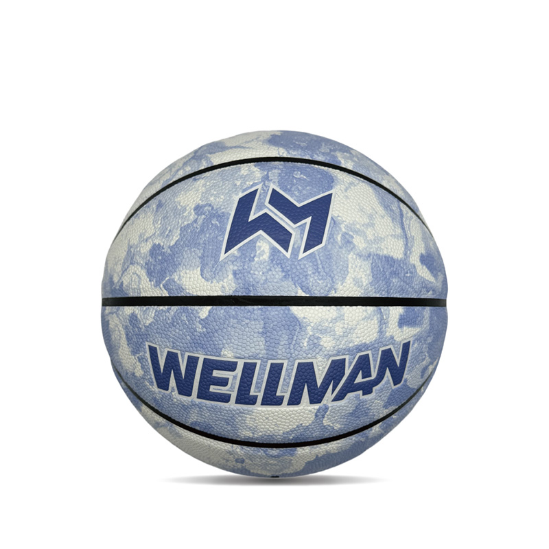 Higroscopicitate interioară/exterioară PU PU colorat minge de baschet sportiv imprimat